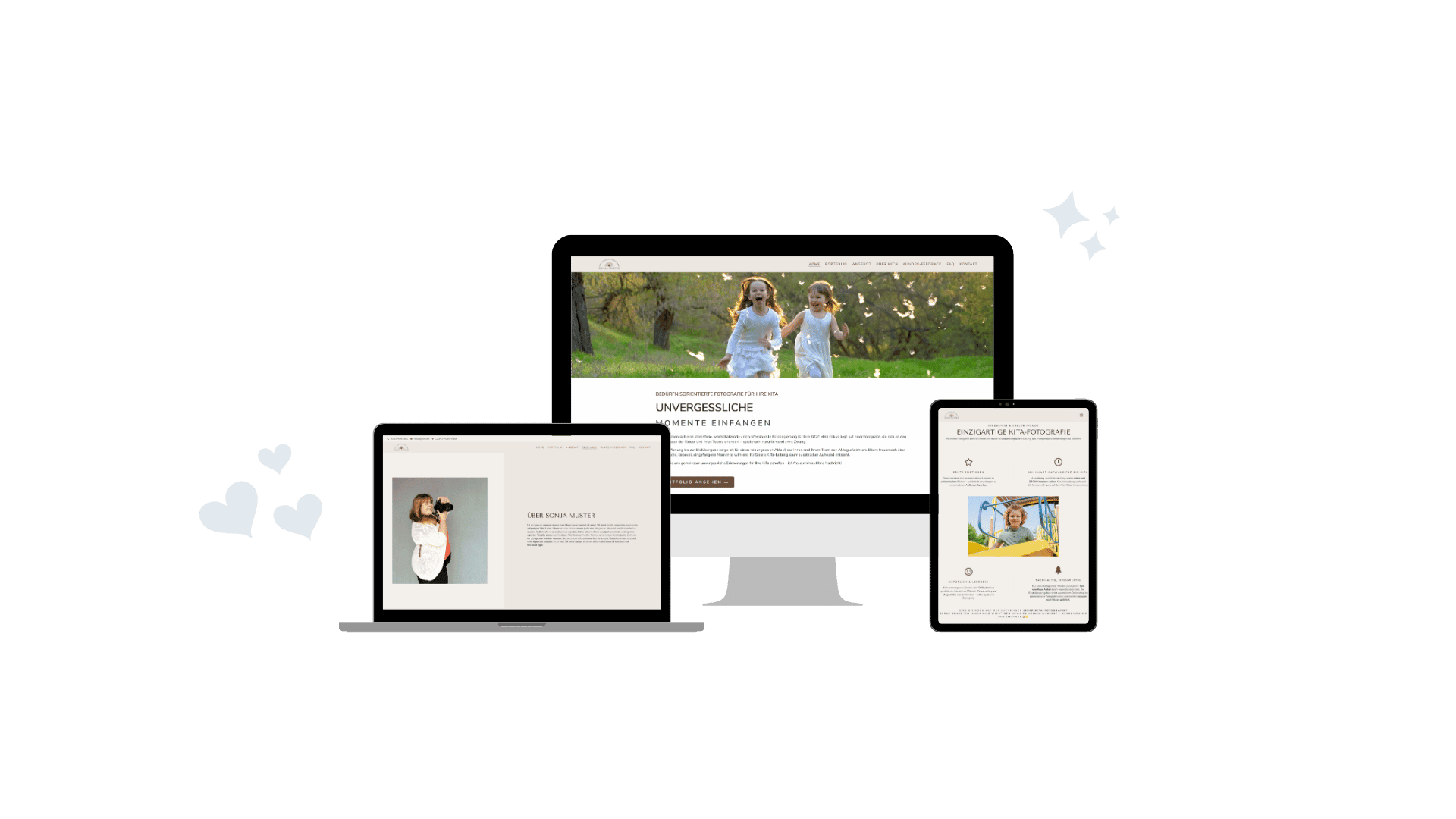 Webseiten-MockUp